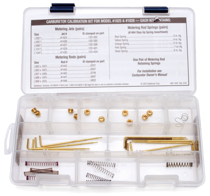 Edelbrock Calibration Kit for 1825/1826-thumbmail-2