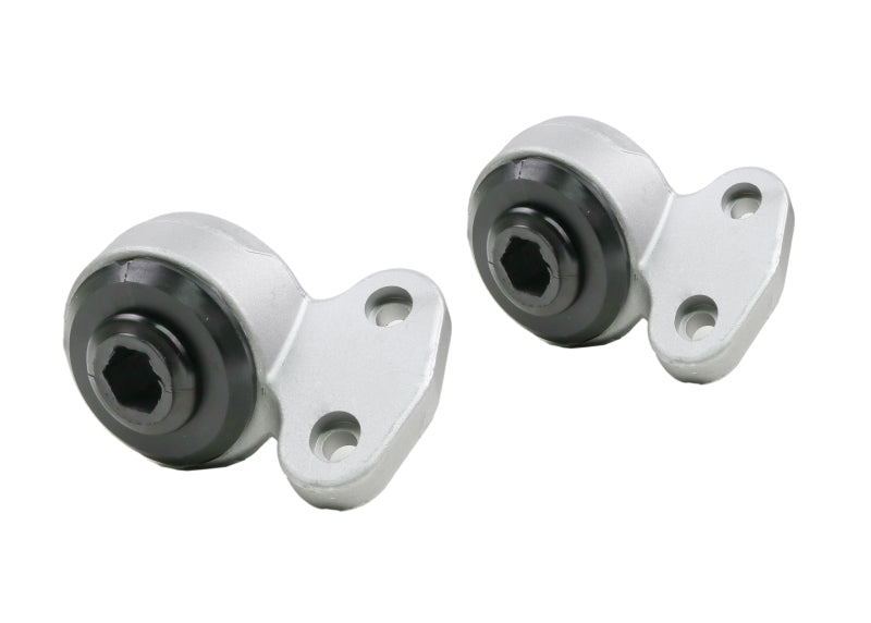 Whiteline Plus 99-06 BMW E46 NonM, 03-05 BMW Z4 NonM Front Control Arm Lower Inner Rear Bushing Set-thumbmail-1