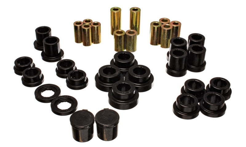 Energy Suspension 00-09 Honda S2000 Black Rear End Control Arm Bushing Set-thumbmail-3