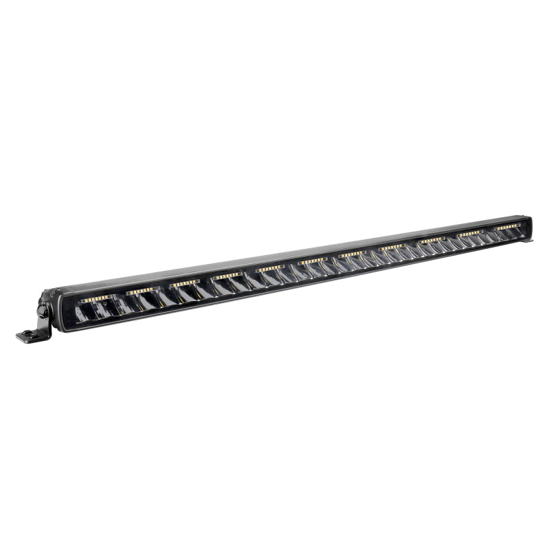 Go Rhino Xplor Blackout Combo Series Sgl Row LED Light Bar w/Amber (Side/Track Mount) 31.5in. - Blk-thumbmail-10