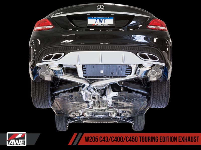 AWE Tuning Mercedes-Benz W205 C450 AMG / C400 Touring Edition Exhaust-thumbmail-6