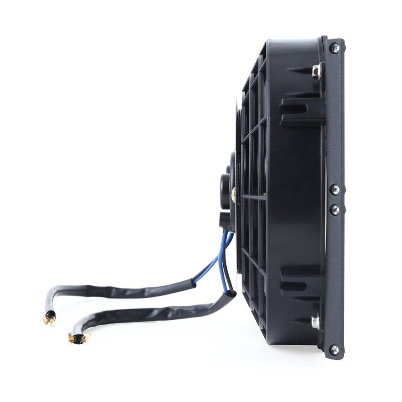 Mishimoto Universal 17in. Heavy-Duty Oil Cooler Fan Shroud - Micro Wrinkle Black-thumbmail-6