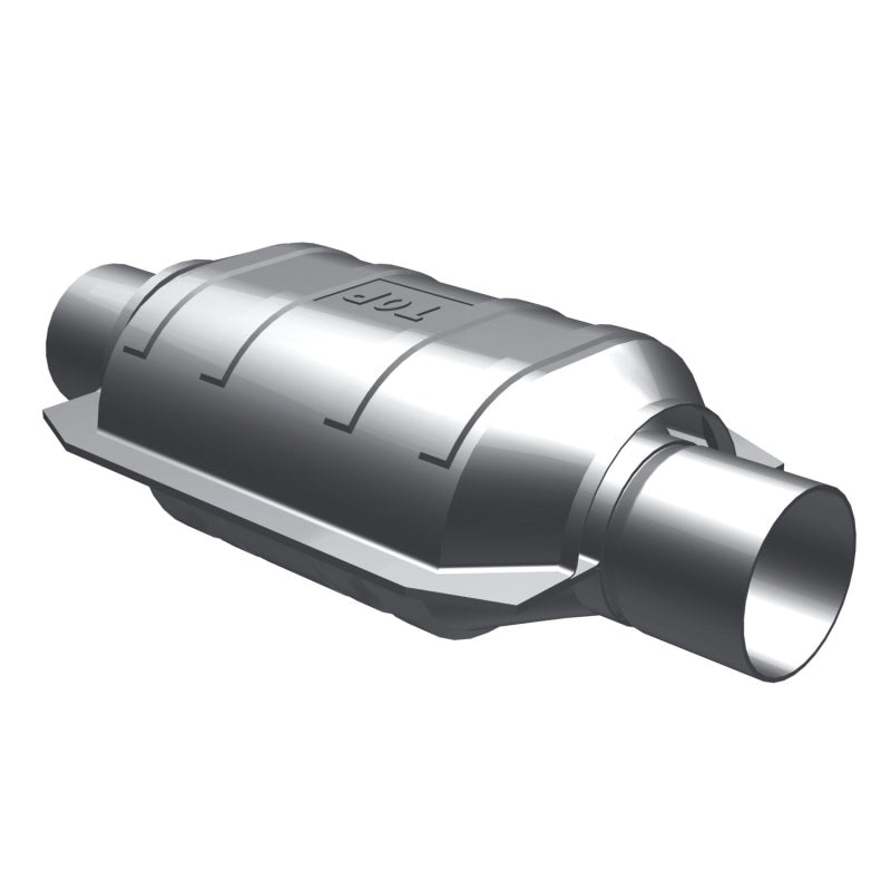 MagnaFlow Conv Univ 2.25 inch Inlet/Outlet Center/Center Oval (CA OBDII)-thumbmail-3