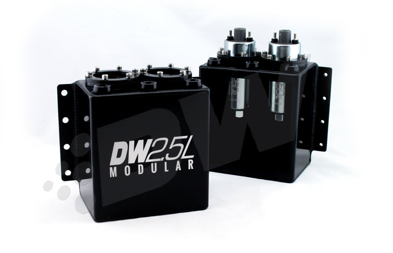 DeatschWerks 2.5L Modular Surge Tank (Fits 1-2 DW250iL Fuel Pumps - Pumps Not Included)-thumbmail-2