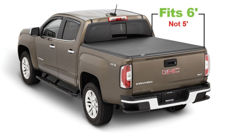 Tonno Pro 15-19 Chevy Colorado 6ft Fleetside Hard Fold Tonneau Cover-thumbmail-11