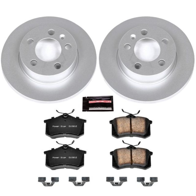 Power Stop 00-06 Audi TT Quattro Rear Z23 Evolution Sport Coated Brake Kit-thumbmail-1