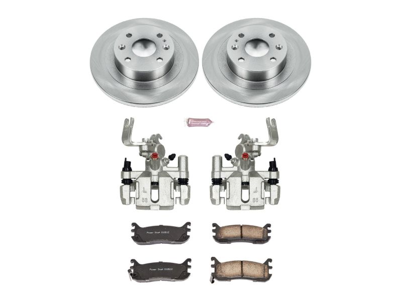 Power Stop 97-03 Ford Escort Rear Autospecialty Brake Kit w/Calipers-thumbmail-1