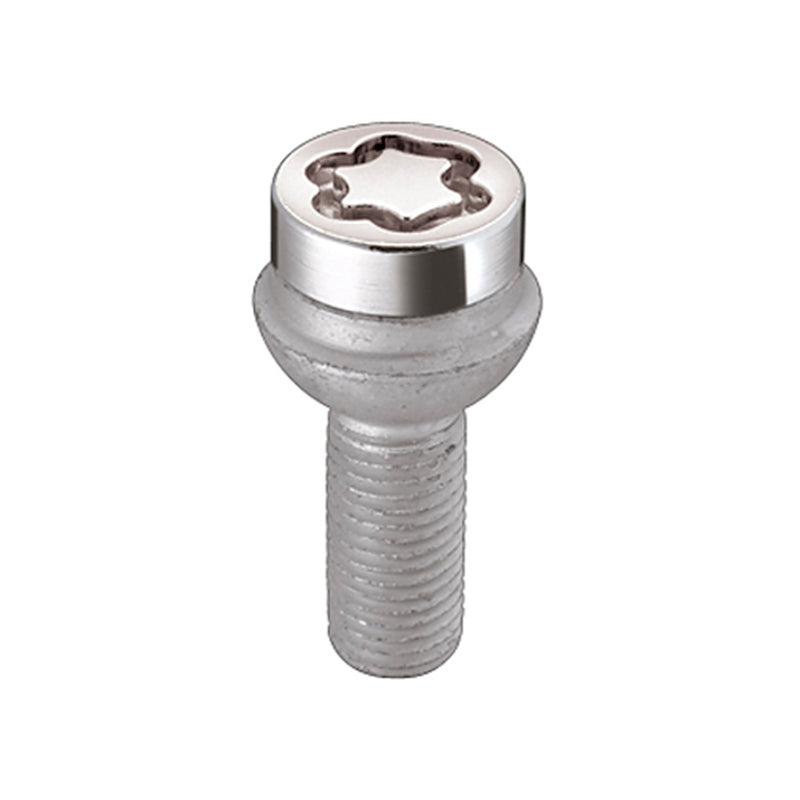 McGard Wheel Lock Bolt Set - 4pk. (Radius Seat) M14X1.5 / 17mm Hex / 26.7mm Shank Length - Chrome-thumbmail-3