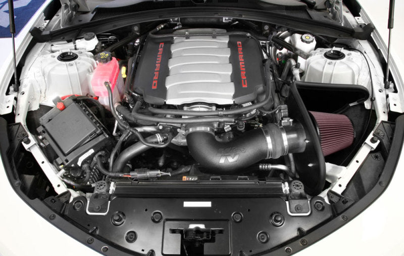 K&N 2016 Chevy Camaro SS V8-6.2L Aircharger Performance Intake-thumbmail-4