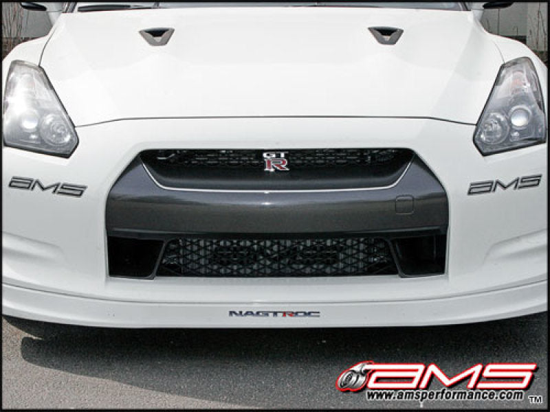 AMS Performance 2009+ Nissan GT-R R35 Replacement Alpha Front Mount Intercooler for IC Piping w/Logo-thumbmail-3