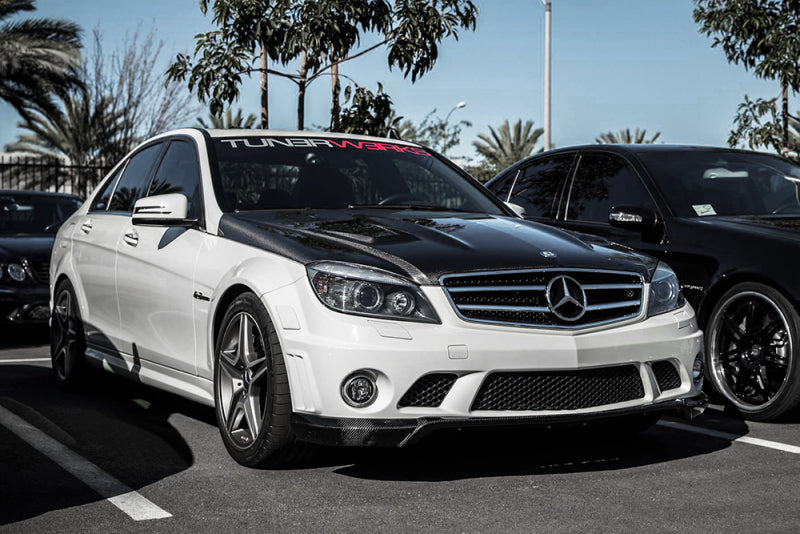 Seibon 07-10 Mercedes Benz C-Class (AMG 63 ONLY) GT-Style Carbon Fiber Hood-thumbmail-4