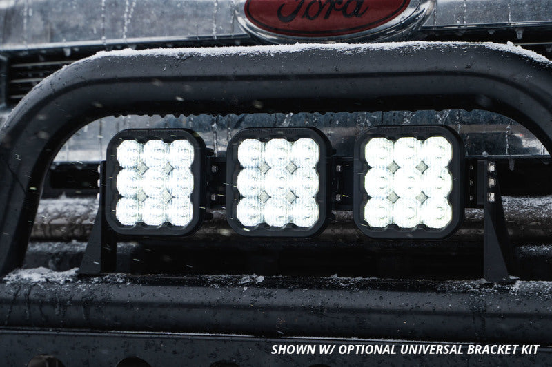 Diode Dynamics SS5 Sport Universal CrossLink 3-Pod Lightbar - Yellow Combo-thumbmail-9