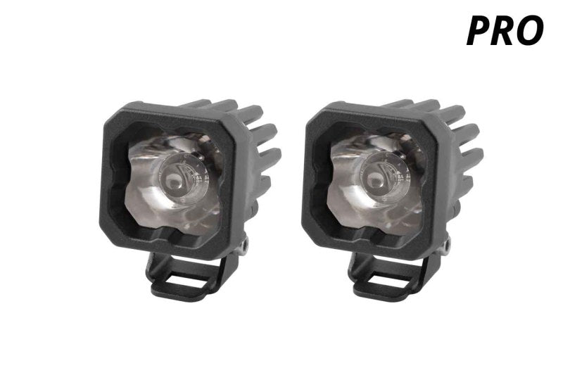 Diode Dynamics Stage Series C1 LED Pod Pro - White Wide Standard RBL (Pair)-thumbmail-7