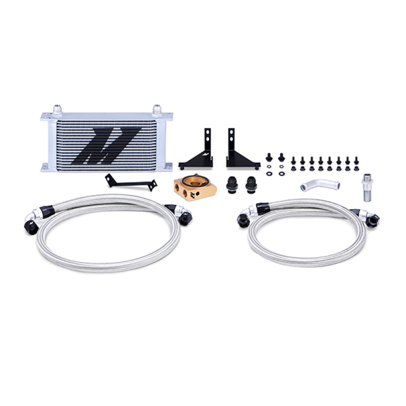 Mishimoto 14-16 Ford Fiesta ST Thermostatic Oil Cooler Kit - Silver-thumbmail-3