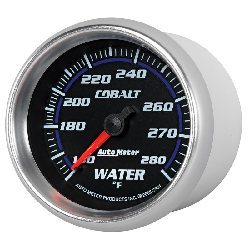 Autometer Cobalt 66.7mm 140-280 degree F. Water Temprature  Gauge-thumbmail-5