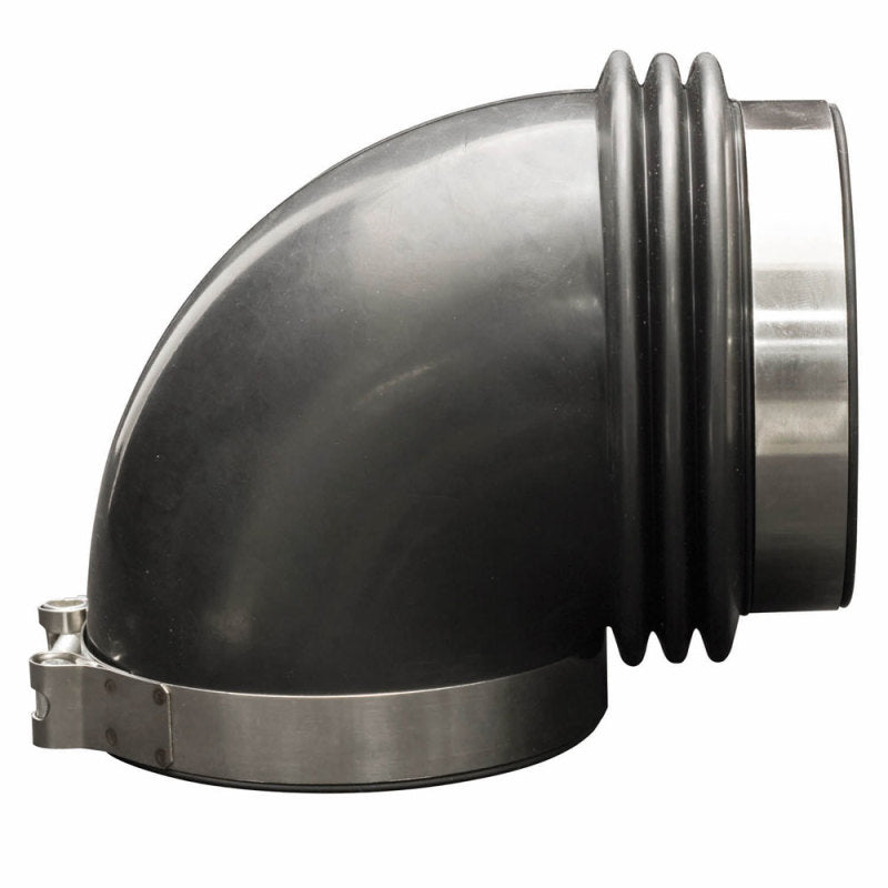Spectre Flex Coupler Elbow 4in. ID / ID 90 Degree - Black-thumbmail-2