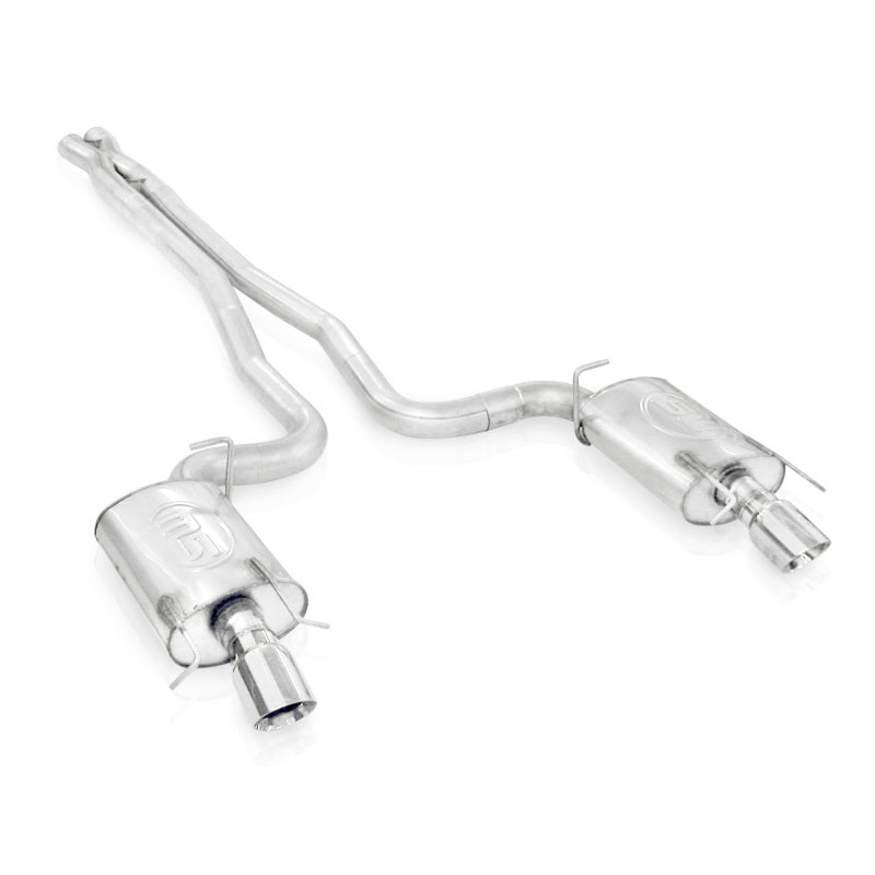 Stainless Works 2009-15 Cadillac CTS-V Wagon 3in Catback System X-Pipe Chambered Mufflers 4in Tips-thumbmail-2