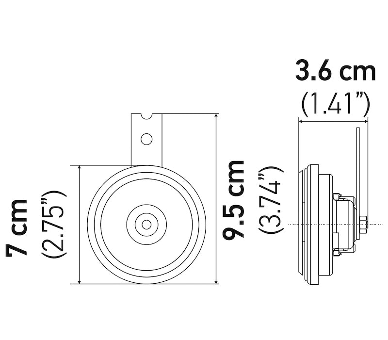 Hella Horn Bl Blk Disc Ht Mcycle 12V Univ-thumbmail-5