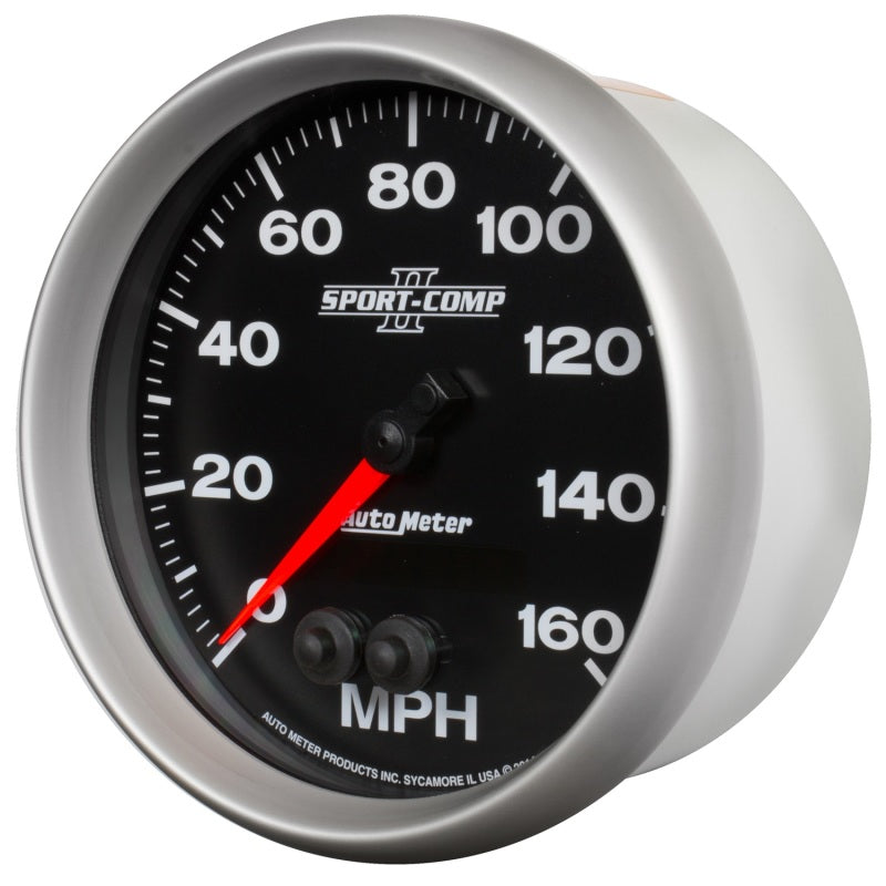 Autometer Sport-Comp II 5in 0-140MPH In-Dash Electronic GPS Programmable Speedometer-thumbmail-5
