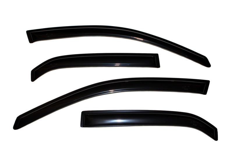 AVS 02-06 Mitsubishi Lancer Ventvisor Outside Mount Window Deflectors 4pc - Smoke-thumbmail-12