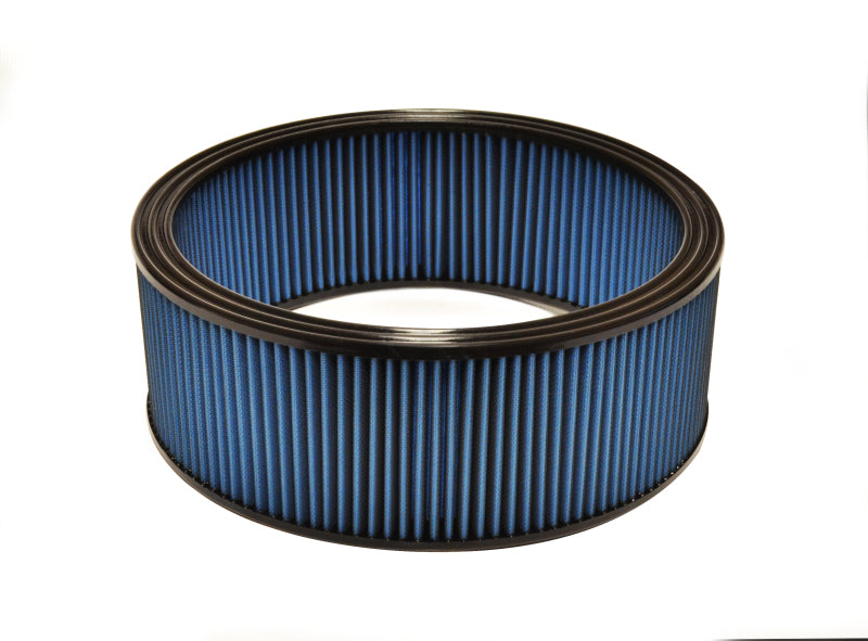 Injen NanoWeb Dry Air Filter 14in Round x 5in Tall - 1in Pleats-thumbmail-1