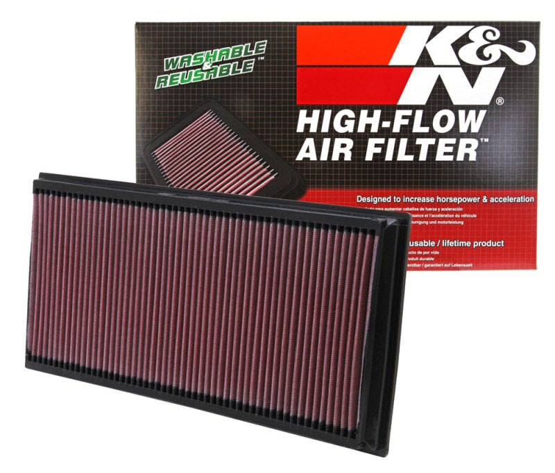 K&N 06-09 L.R. Range Rover / 02-10 VW Touareg / 02-09 Porche Cayenne Drop In Air Filter-thumbmail-17