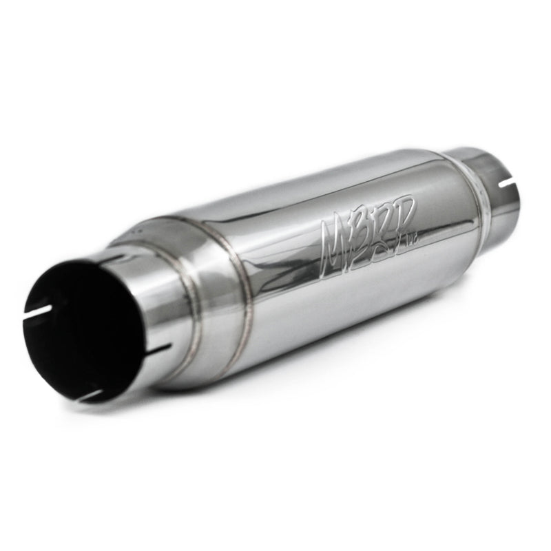 MBRP Universal Resonator 3in Inlet /Outlet 16in Body 20in Overall T304-thumbmail-2