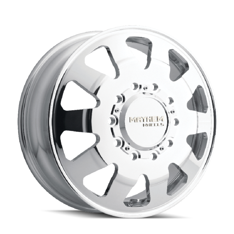 Mayhem 8181 Challenger Dually 22x8.25 / 10x225 BP / 169mm Offset / 170.1mm Hub Polished Wheel-thumbmail-2