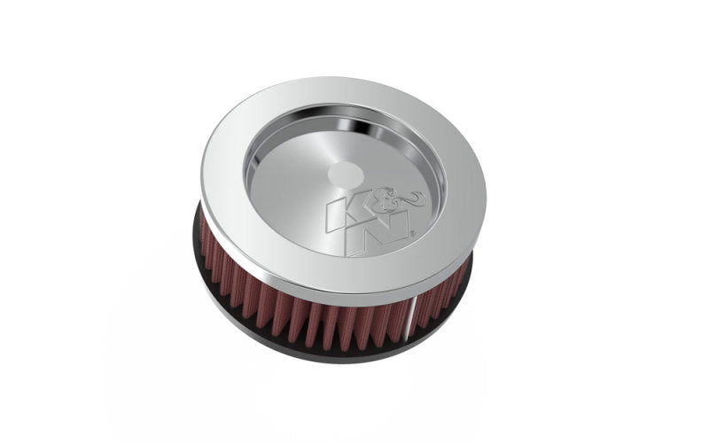 K&N Universal Chrome Filter 2.438in Flange ID x 5.125in OD x 2in H-thumbmail-4
