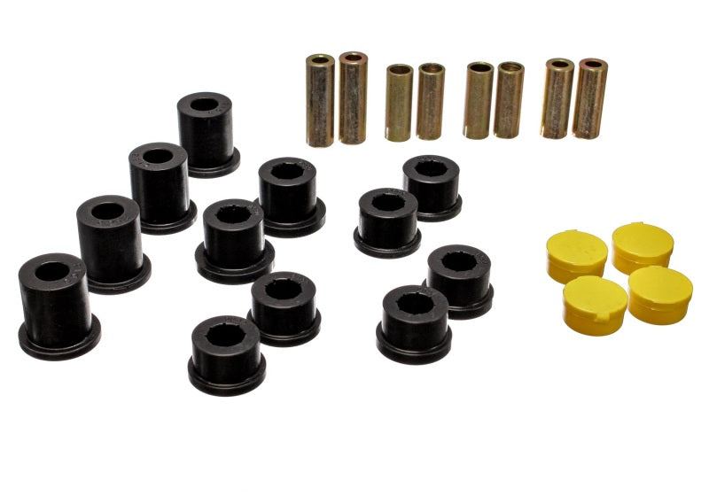 Energy Suspension 90-97 Mazda Miata Black Front Control Arm Bushing Set-thumbmail-3