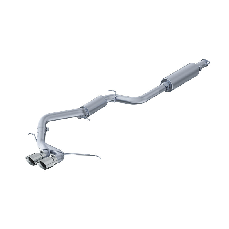 MBRP 13-14 Ford Focus ST 2.0L EcoBoost Dual Center Outlet AL 3in Cat Back-thumbmail-2