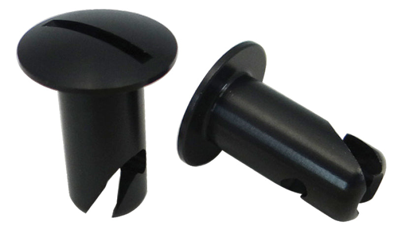 Moroso Quick Fastener - Oval Head - 5/16in x .500in - Steel - Black - 10 Pack-thumbmail-1