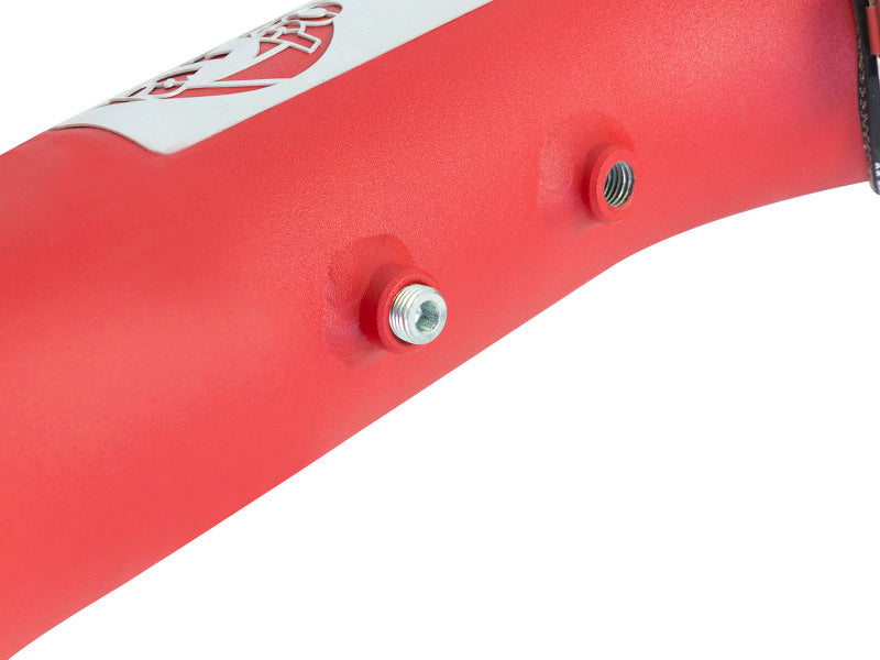 aFe BladeRunner 3in Red IC Tube Cold Side w/ Coupling & Clamp Kit 2016 GM Colorado/Canyon 2.8L-thumbmail-4