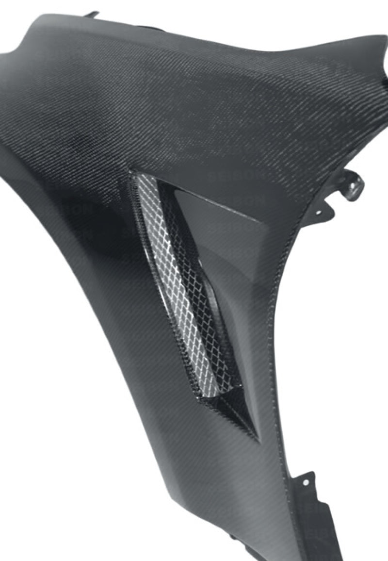 Seibon 02-08 Nissan 350Z 10mm Wider Carbon Fiber Fenders-thumbmail-4