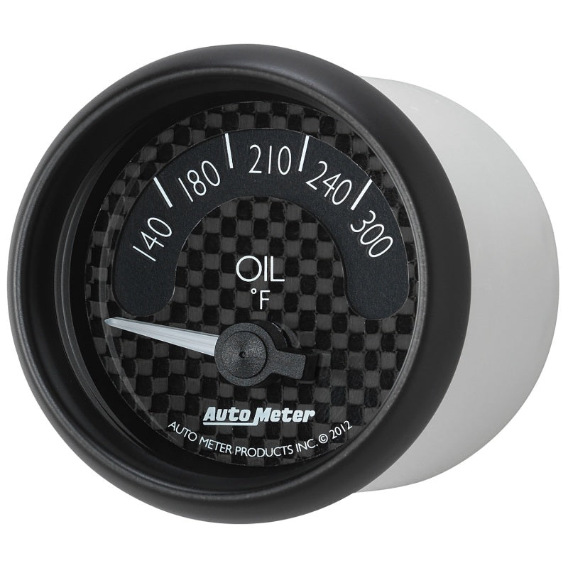 Autometer GT Series 52mm Short Sweep Electronic 140-300 Deg F Oil Temperature-thumbmail-5