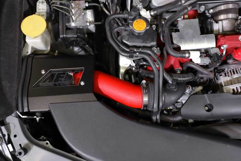 AEM Induction 2019 Subaru WRX STI 2.5L Cold Air Intake - Wrinkle Red-thumbmail-3