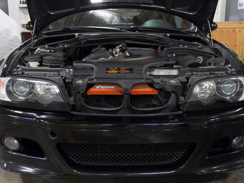 aFe MagnumFORCE Intakes Scoops AIS BMW 3-Series/ M3 (E46) 01-06 L6 - Orange-thumbmail-3
