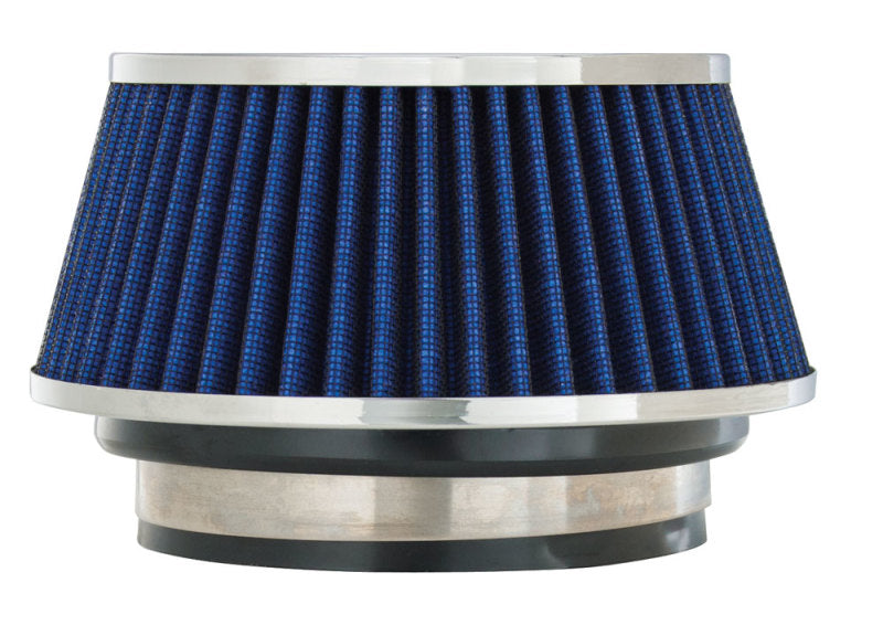Spectre Adjustable Conical Air Filter 2-1/2in. Tall (Fits 3in. / 3-1/2in. / 4in. Tubes) - Blue-thumbmail-2
