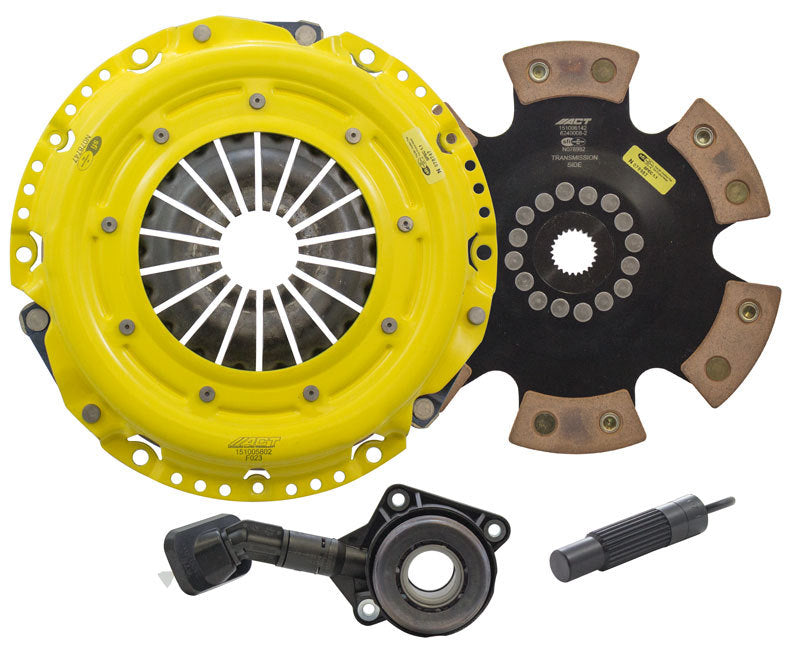 ACT 2014 Ford Focus HD/Race Rigid 6 Pad Clutch Kit-thumbmail-3