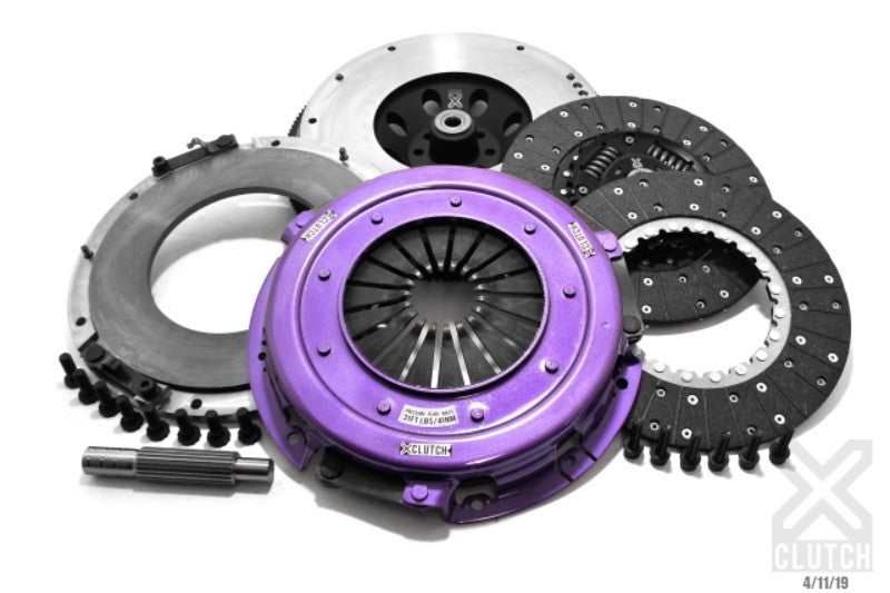 XClutch 18-23 Ford Mustang GT 5.0L 10.5in Twin Sprung Organic Clutch Kit-thumbmail-1