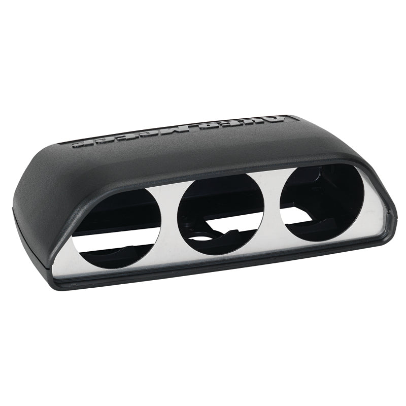 Autometer 08-11 Dodge Challenger Black Triple Dash Pod-thumbmail-4