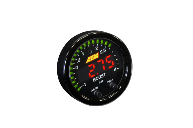 AEM X-Series Boost Pressure -30inHg 60psi Gauge Kit-thumbmail-9
