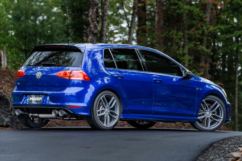 MBRP 15-19 VW Golf R 3 in Cat Back w/ 4 in OD Quad Carbon Fiber Tips - T304-thumbmail-5