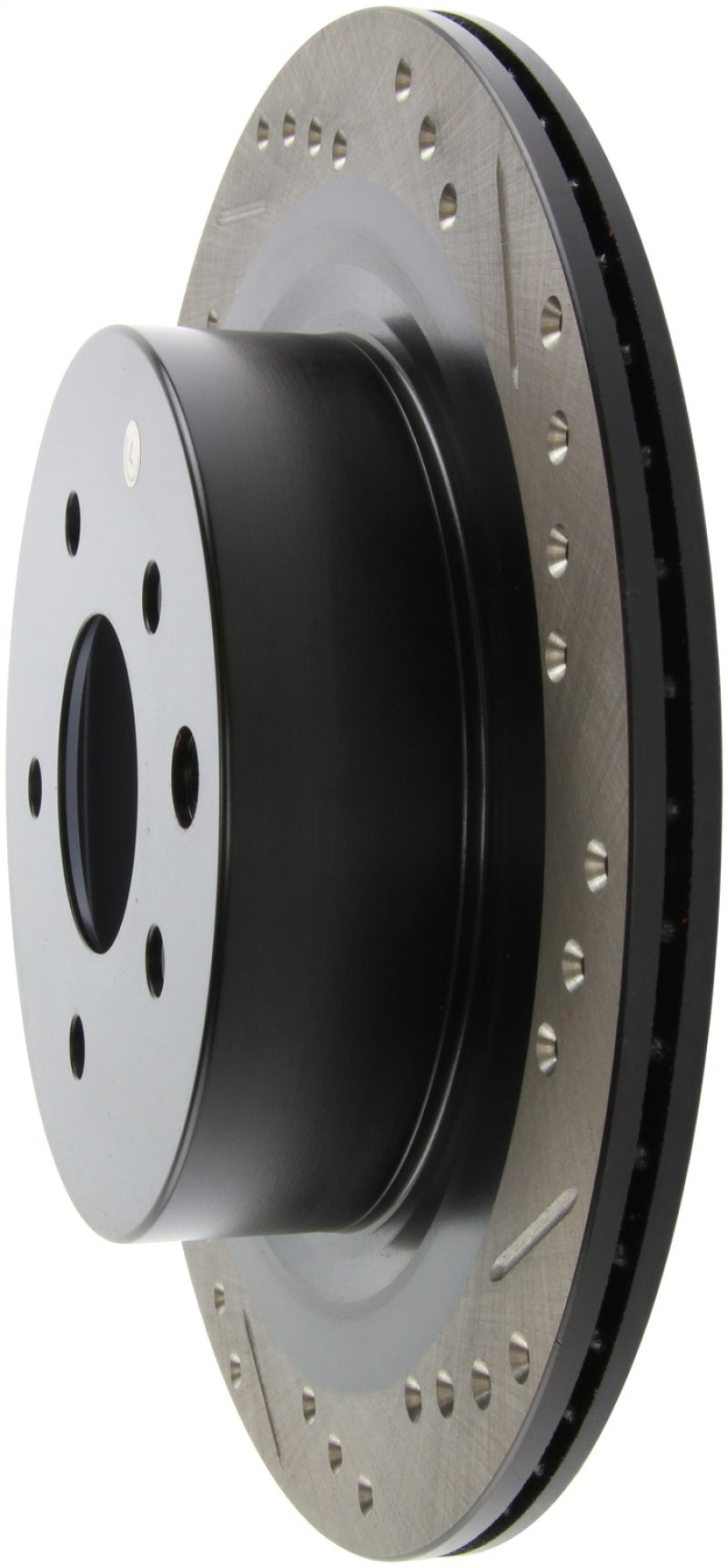 StopTech 06-07 350Z / 05-07 G35 / 06-07 G35X SportStop Slotted & Drilled Rear Left Rotor-thumbmail-9
