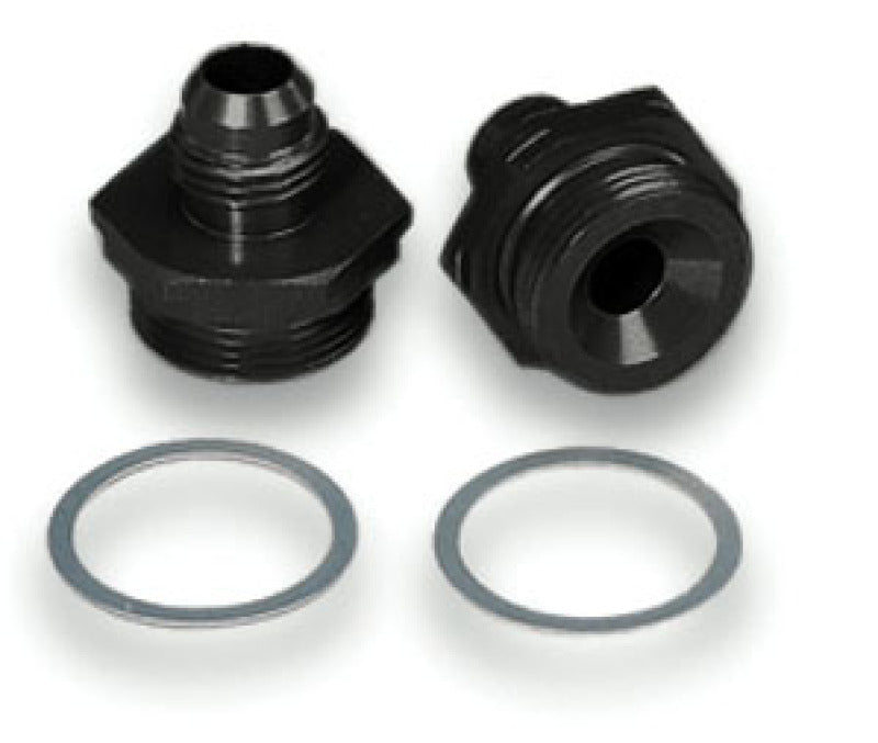 Moroso Fuel Inlet Fitting -6An Fuel Line - 2 Pack-thumbmail-1