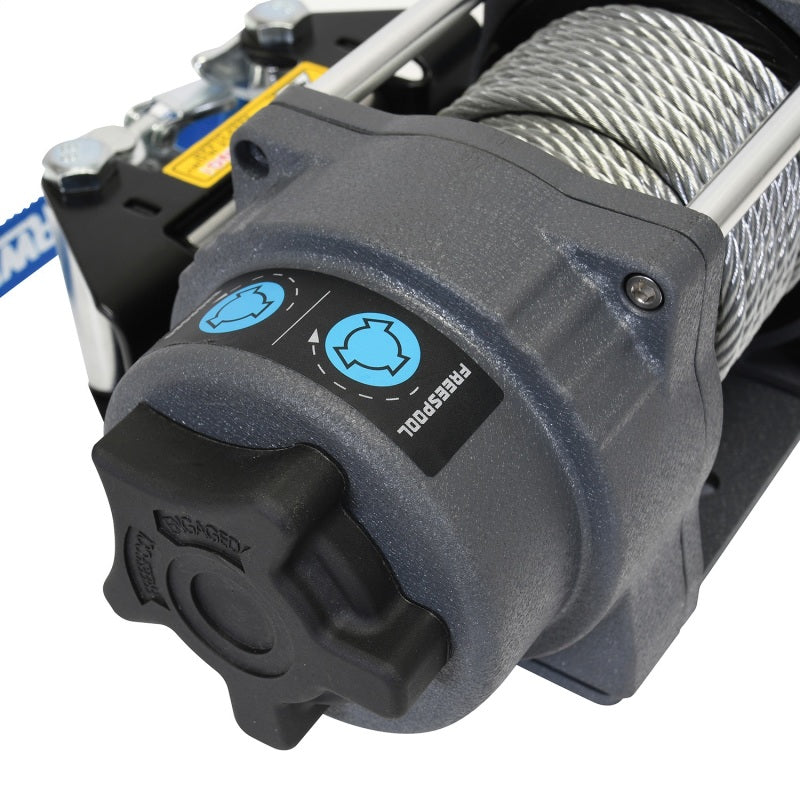 Superwinch 3500 LBS 12V DC 7/32 in x 32 ft Steel Rope Terra 3500 Winch - Gray Wrinkle-thumbmail-8