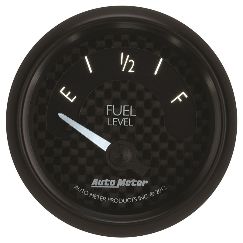 Autometer GT Series 52mm Short Sweep Electronic 0-90 ohms Fuel Level (For most 65-97 GM)-thumbmail-5