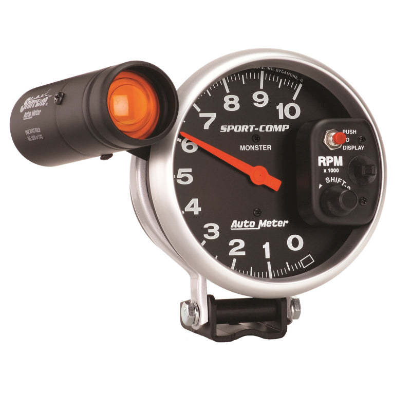 Autometer Sport-Comp 5 inch 10K RPM Shift Light Tach-thumbmail-3