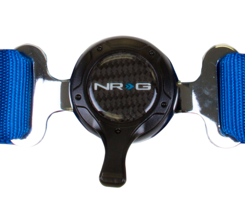 NRG 4PT 2in. Seat Belt Harness / Cam Lock - Blue-thumbmail-3