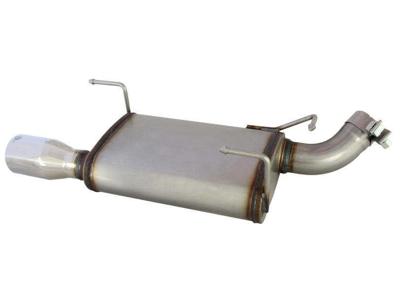 aFe Axle-Back Exhaust 2.5in 409SS w/Polished Tip 05-09 Ford Mustang V6 4.0L-thumbmail-7